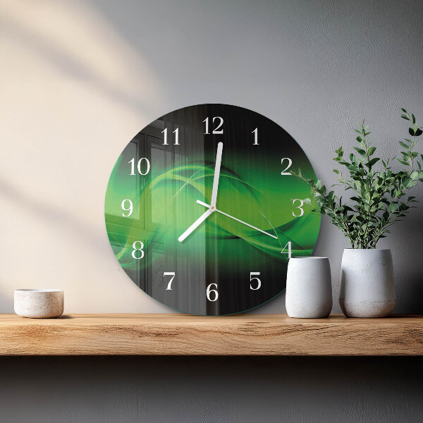 Reloj de pared redondo Abstracción