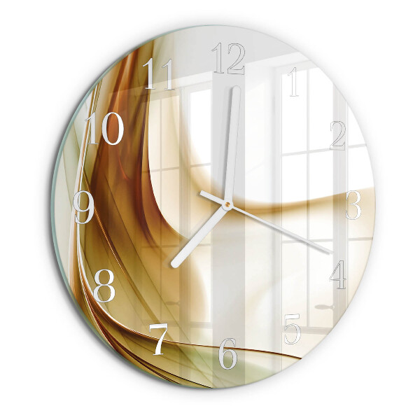 Reloj de pared redondo Abstracción