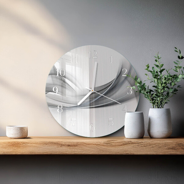 Reloj de pared redondo Abstracción