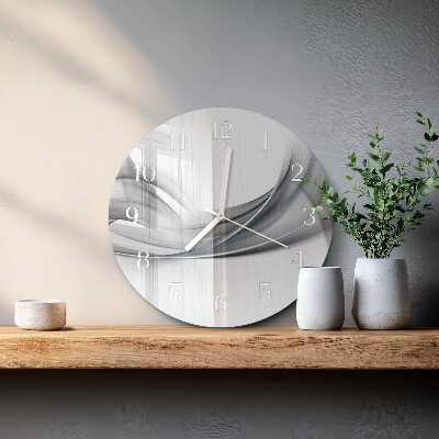 Reloj de pared redondo Abstracción
