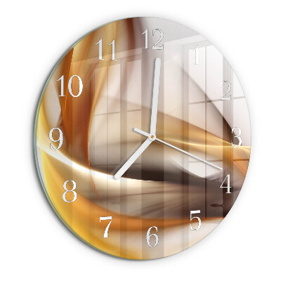 Reloj de pared redondo Abstracción
