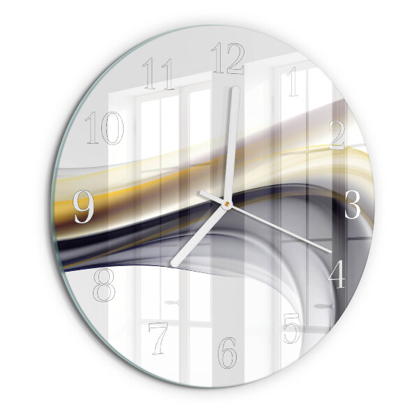 Reloj de pared redondo Abstracción
