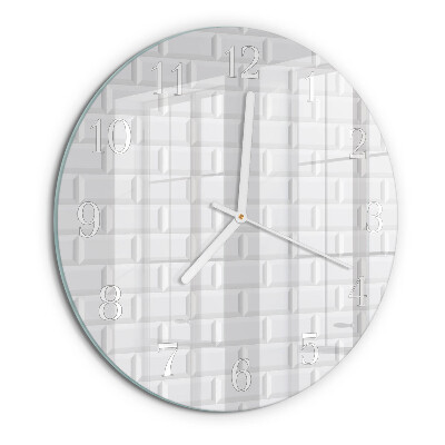 Reloj de pared redondo Ladrillo