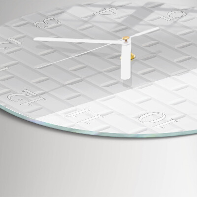 Reloj de pared redondo Ladrillo