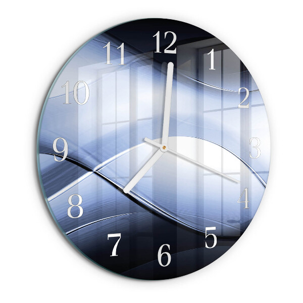 Reloj de pared redondo Abstracción