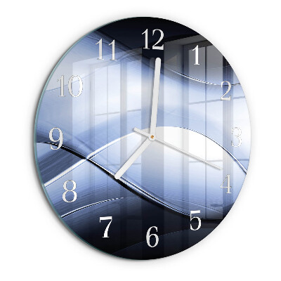 Reloj de pared redondo Abstracción
