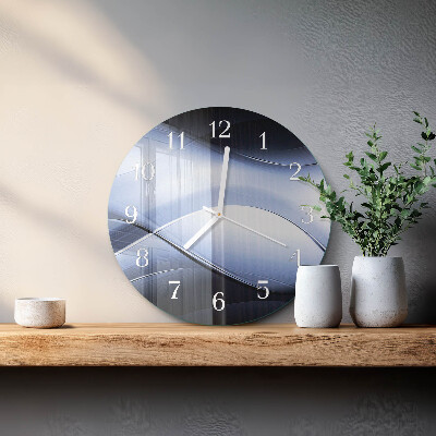 Reloj de pared redondo Abstracción