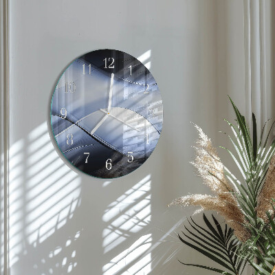 Reloj de pared redondo Abstracción