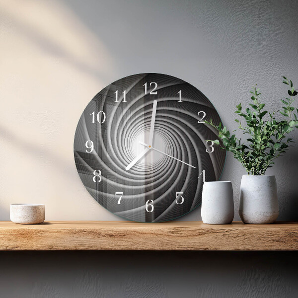 Reloj de pared redondo Vórtice