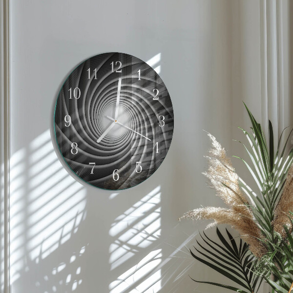 Reloj de pared redondo Vórtice