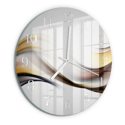Reloj de pared redondo Abstracción