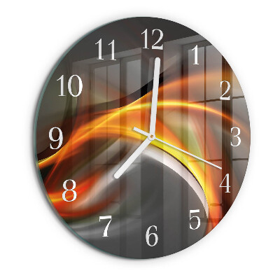 Reloj de pared redondo Abstracción