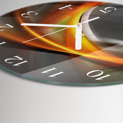 Reloj de pared redondo Abstracción
