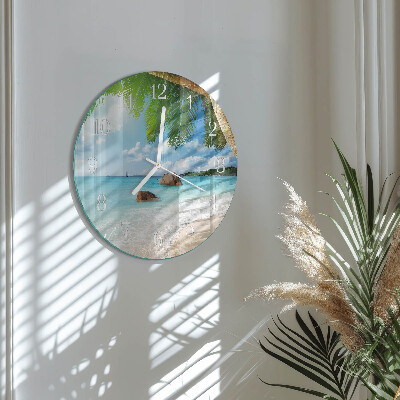 Reloj de pared redondo Isla
