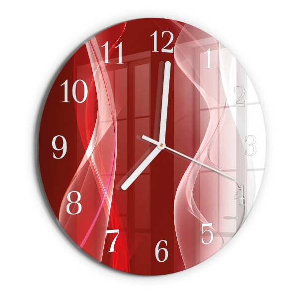 Reloj de pared redondo Abstracción