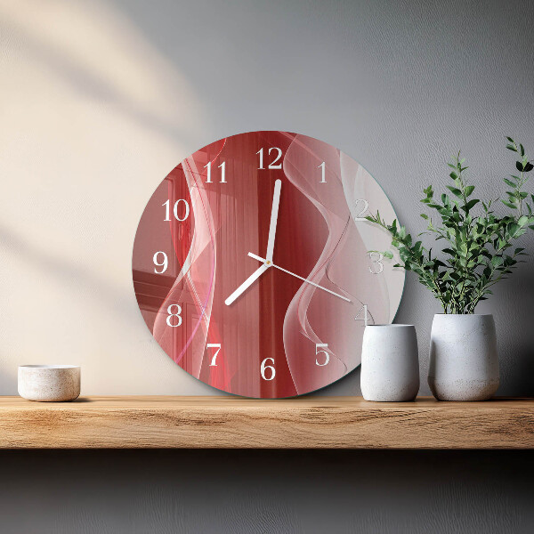 Reloj de pared redondo Abstracción