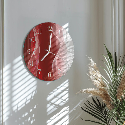 Reloj de pared redondo Abstracción
