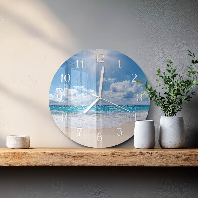 Reloj de pared redondo Mar