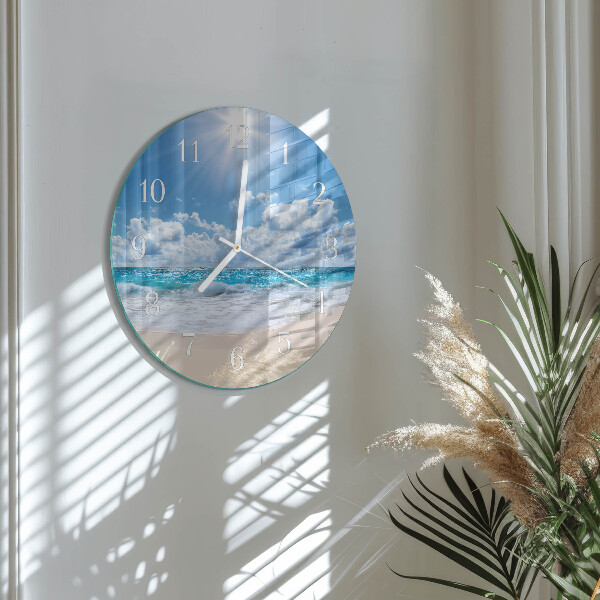 Reloj de pared redondo Mar