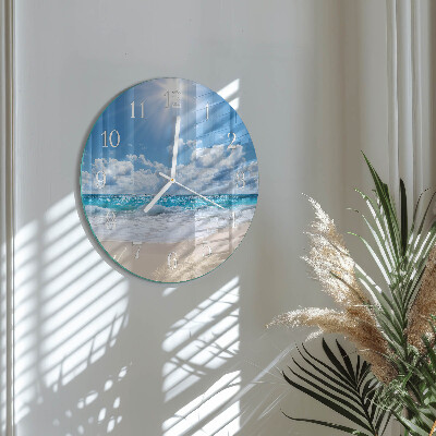 Reloj de pared redondo Mar