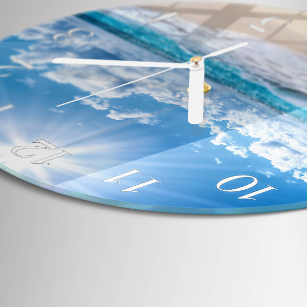 Reloj de pared redondo Mar