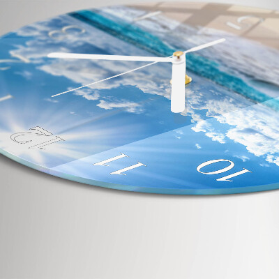 Reloj de pared redondo Mar