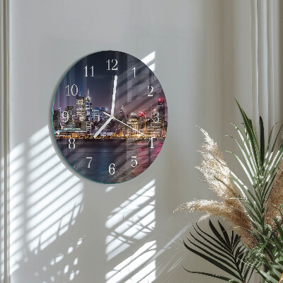 Reloj de pared redondo Horizonte