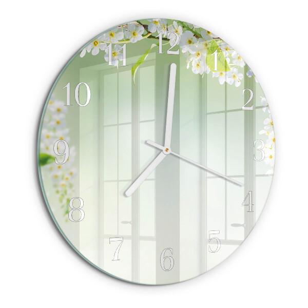 Reloj de pared redondo Primavera