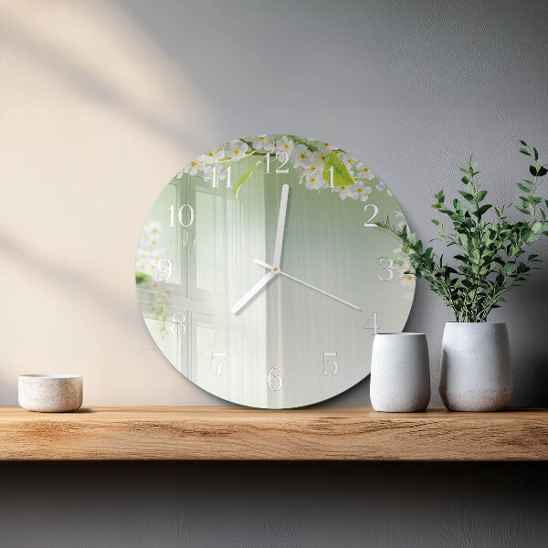 Reloj de pared redondo Primavera