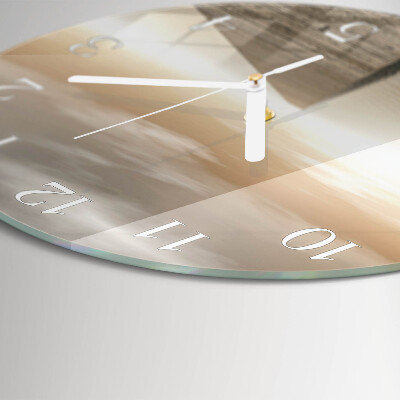 Reloj de pared redondo Muelle