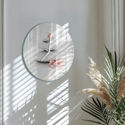 Reloj de pared redondo Piedras