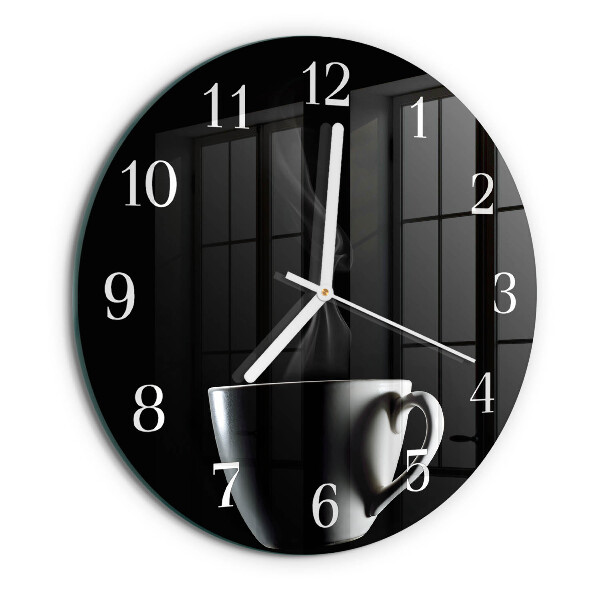 Reloj de pared redondo Taza