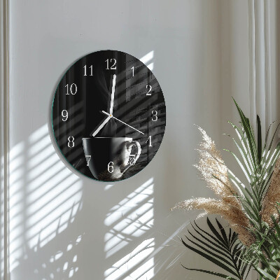 Reloj de pared redondo Taza