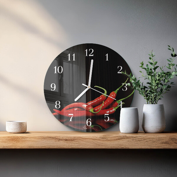 Reloj de pared redondo Chiles
