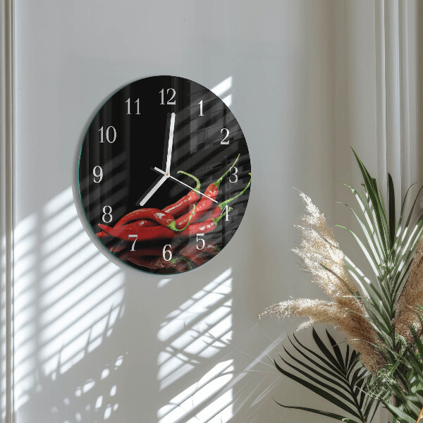 Reloj de pared redondo Chiles
