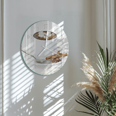 Reloj de pared redondo Chocolate