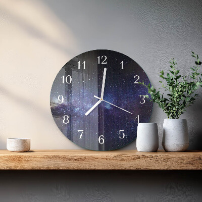 Reloj de pared redondo Galaxia