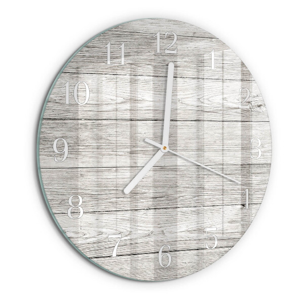 Reloj de pared redondo Tableros grises