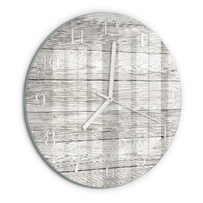 Reloj de pared redondo Tableros grises