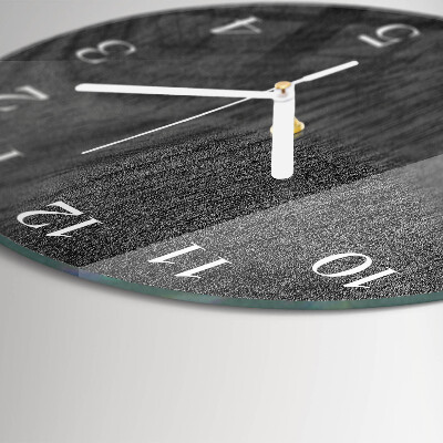Reloj de pared redondo Madera