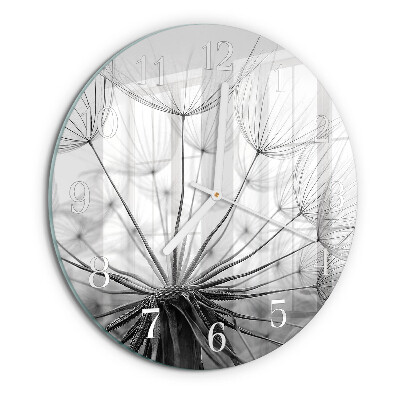 Reloj de pared redondo Diente de león