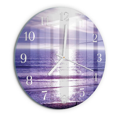 Reloj de pared redondo Mar