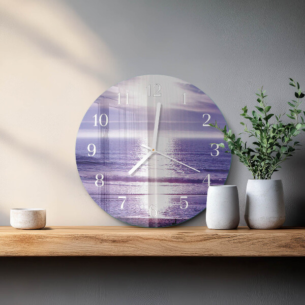 Reloj de pared redondo Mar