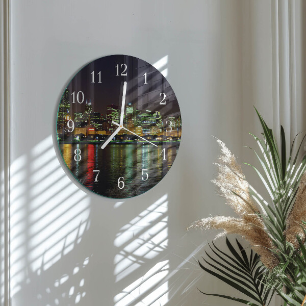 Reloj de pared redondo Horizonte