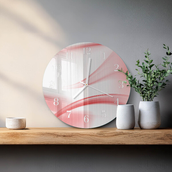 Reloj de pared redondo Arte abstracto