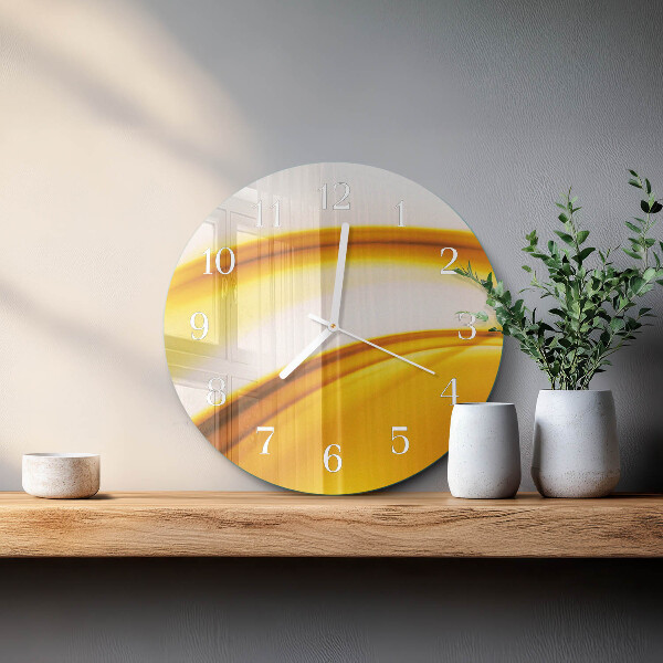 Reloj de pared redondo Arte abstracto