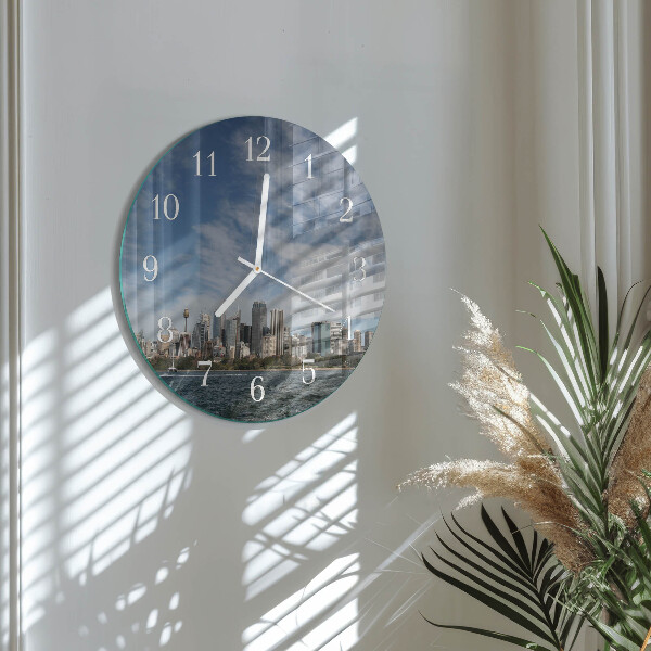 Reloj de pared redondo Ciudad