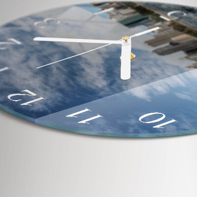 Reloj de pared redondo Ciudad