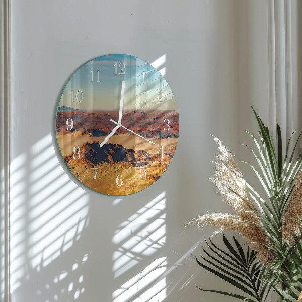 Reloj de pared redondo Desierto