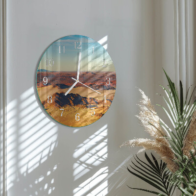 Reloj de pared redondo Desierto